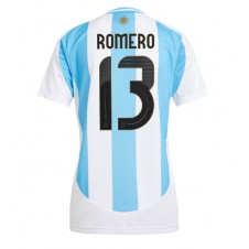 Argentina Cristian Romero #13 Hjemmedrakt Kvinner Copa America 2024 Kortermet